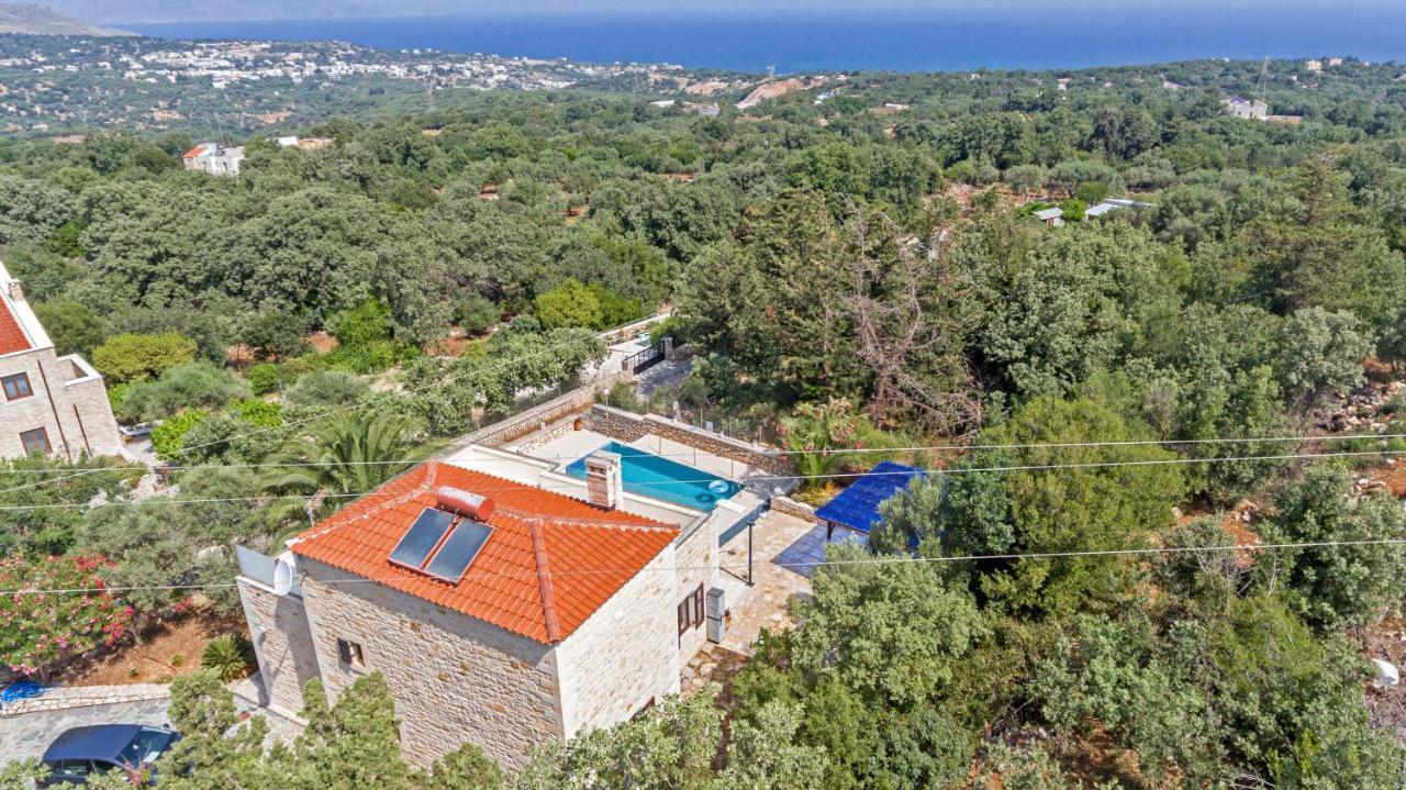 Villa Despina Prinés Buitenkant foto
