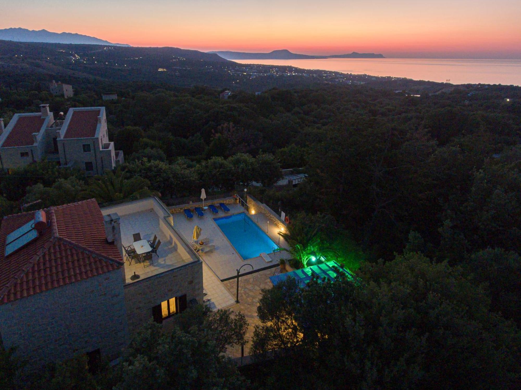 Villa Despina Prinés Buitenkant foto